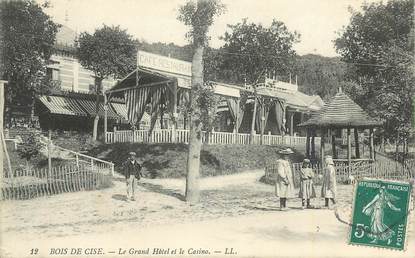 CPA FRANCE 80 " Bois de Cise, Le grand Hôtel et le casino".