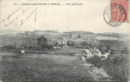 CPA FRANCE 80 " Ailly sur Noye et Jumel, Vue générale".