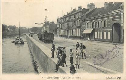 CPA FRANCE 80 " Abbeville, Quai de la Pointe".