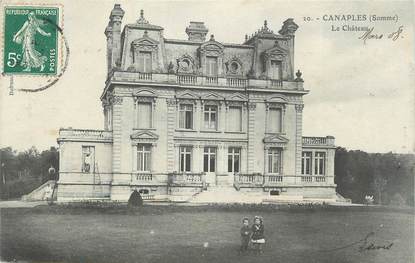 CPA FRANCE 80 " Canaples, Le château".