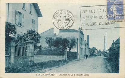CPA FRANCE 38 "Les Avenières, Quartier de la nouvelle usine".