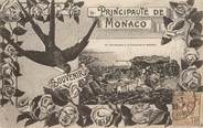 Europe CPA  MONACO "Vue générale de La Principauté"