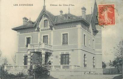 CPA FRANCE 38 "Les Avenières, Château des Côtes d'Iles".