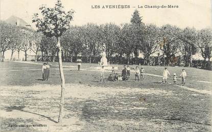 CPA FRANCE 38 "Les Avenières, Le Champ de Mars".
