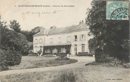 CPA FRANCE 45 "St Jean de Braye, Château du Mont Désir".