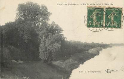 CPA FRANCE 45 "St Ay, Le Rollin et la Loire".