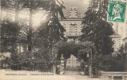 CPA FRANCE 45 "Thimory, Château d'Ouchamp".