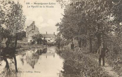 CPA FRANCE 45 "Meung sur Loire, Le moulin de la Nivelle".