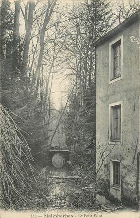 CPA FRANCE 45 "Malesherbes, Le petit pont".