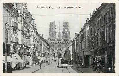 CPA FRANCE 45 "Orléans, Rue Jeanne d'Arc".
