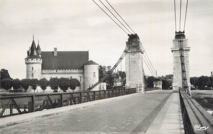 CPSM FRANCE 45 "Sully sur Loire, Le Pont sur la Loire et le château".