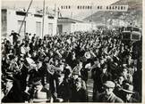 Photograp Hy PHOTO ORIGINALE / ITALIE " La Foule de Cassino et la fanfare"