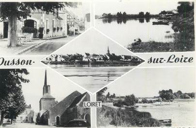 CPSM FRANCE 45 "Ousson sur Loire, Vues".