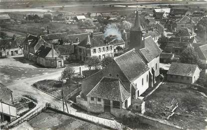 CPSM FRANCE 45 "Griselles, L'église et la vue d'ensemble".