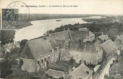 CPA FRANCE 45 "Baugency, Le couvent et vue sur la Loire".