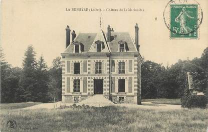 CPA FRANCE 45 "La Bussière, Château de la Marionière".