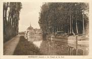 45 Loiret CPA FRANCE 45 "Montbouy, Le canal et le port".