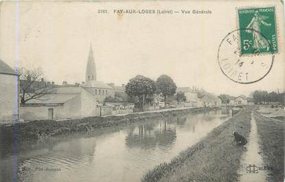 CPA FRANCE 45 "Fay aux Loges, Vue générale".