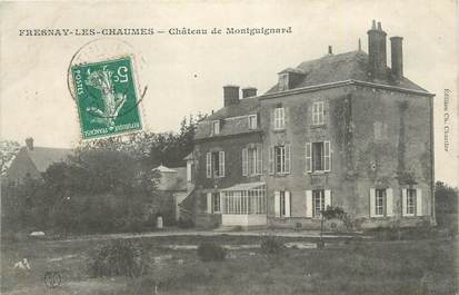 CPA FRANCE 45 "Fresnay les Chaumes, Château de Montguignard".