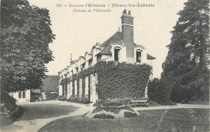 CPA FRANCE 45 "Fleury les Aubrais, Château de Villevaude".