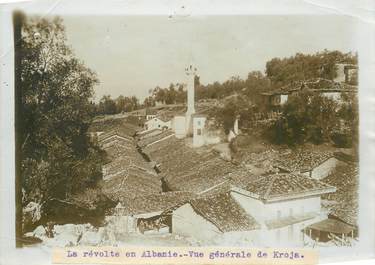 PHOTO ORIGINALE / ALBANIE "une vue de Kroja"