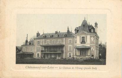 CPA FRANCE 45 "Chateauneuf sur Loire, Le château de l'Etang".