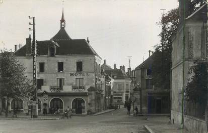 CPSM FRANCE 45 "Argeau, Hôtel du pont neuf".