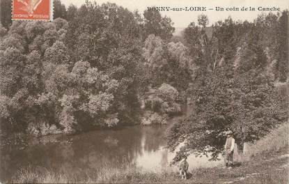 CPA FRANCE 45 "Bonny sur Loire, Un coin de la Canche".