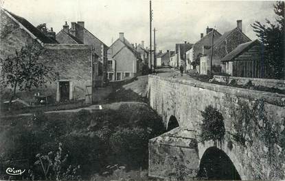 CPA FRANCE 45 "Bonny, La Villeneuve, pont sur la Cheuille".