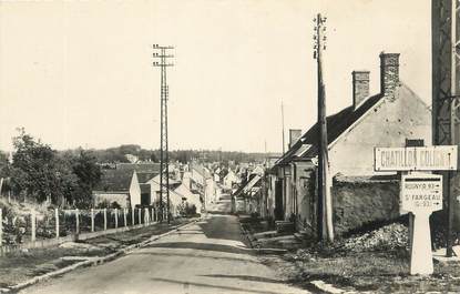 CPSM FRANCE 45 "Chatillon Coligny, Route de Ste Geneviève des Bois".