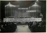 Photograp Hy PHOTO ORIGINALE / HONGRIE "Meeting de protestation contre la condamnation du cardinal Mindszenty"