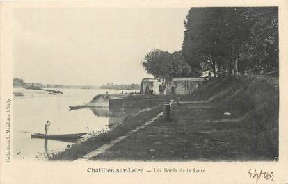 CPA FRANCE 45 "Chatillon sur Loire, Les bords de la Loire".