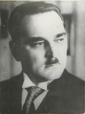 PHOTO ORIGINALE / YOUGOSLAVIE " 1936, Portrait de Stoyadinovitch"