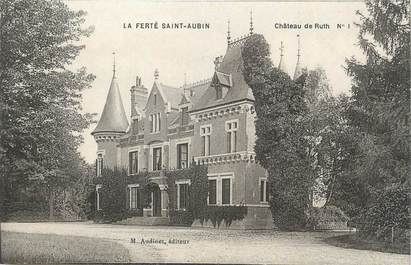 CPA FRANCE 45 "La Ferté St Aubin, Château de Ruth".