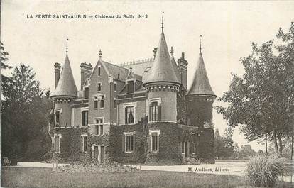 CPA FRANCE 45 "La Ferté St Aubin, Château du Ruth ".