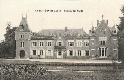 CPA FRANCE 45 "La Ferté St Aubin, Château des Mulds".