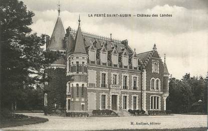 CPA FRANCE 45 "La Ferté St Aubin, Château des Landes".