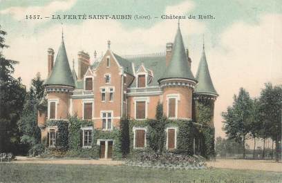 CPA FRANCE 45 "La Ferté St Aubin, Château du Ruth".