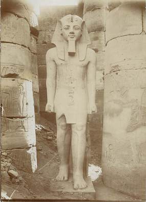 PHOTO ORIGINALE / EGYPTE "Statue de Ramsès, Temple de Louxor"