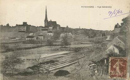 CPA FRANCE 45 "Pithiviers, Vue générale".