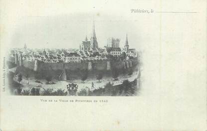 CPA FRANCE 45 "Pithiviers, Vue de la ville en 1540".