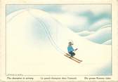 Illustrateur CPA ILLUSTRATEUR SAMIVEL "Le grand champion" / SKI