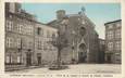 CPA FRANCE 43 "Langeac, Place de la Liberté et entrée de l'église collégiale".