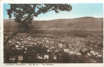 CPA FRANCE 43 "Langeac, Vue générale".