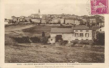 CPA FRANCE 43 "St Just Malmont, Vue générale méridionale".