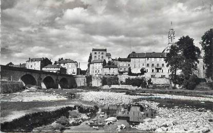 CPSM FRANCE 43 "Tence, Le pont sur le Lignon, le clocher".