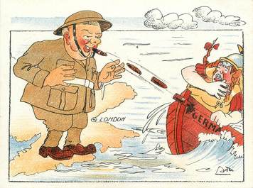 CPA GUERRE 1939/1942 / Caricature / Humour
