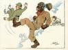 CPA GUERRE 1939/1942 / Caricature /  Humour