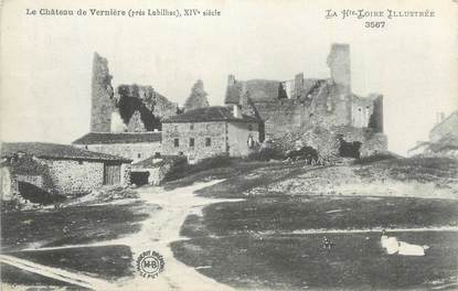 CPA FRANCE 43 "Près de Lubilhac, Le château de Vernière".