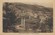 43 Haute Loire CPA FRANCE 43 "Pont de Vaure, La gare et Bransac".